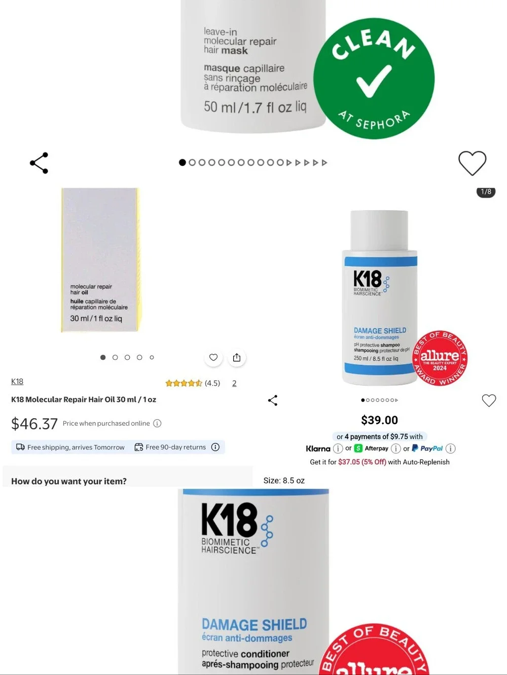 New Authentic Sealed K18 Bundle